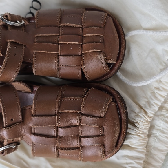 Adelisa & Co Sandals size 20 Leather - Picture 6 of 6